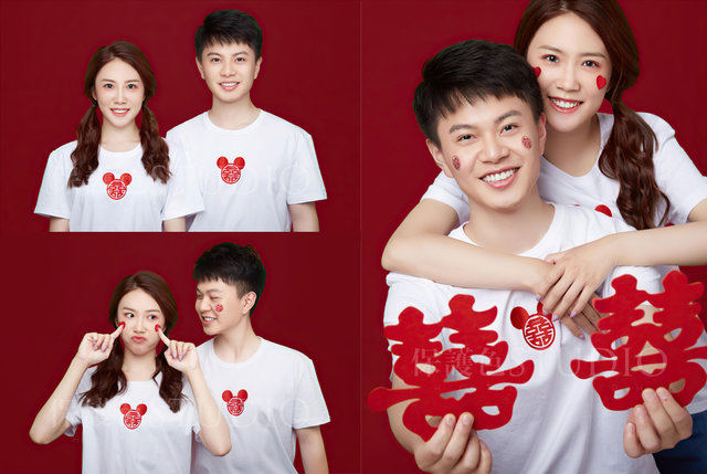 结婚登记照+官宣套餐（大声宣布我们领证啦）