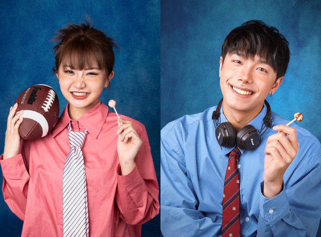 单人 美式证件照