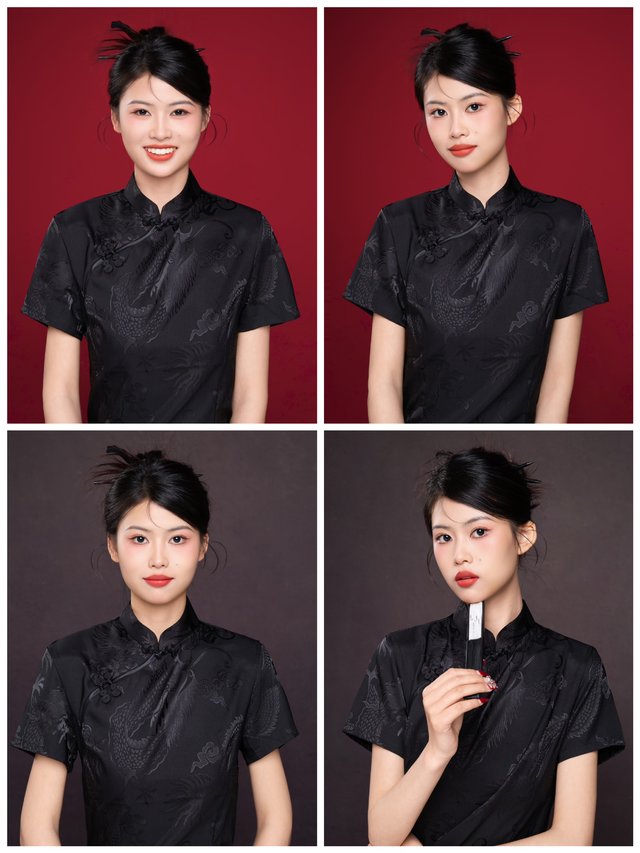 新中式证件照（尺寸：6寸）