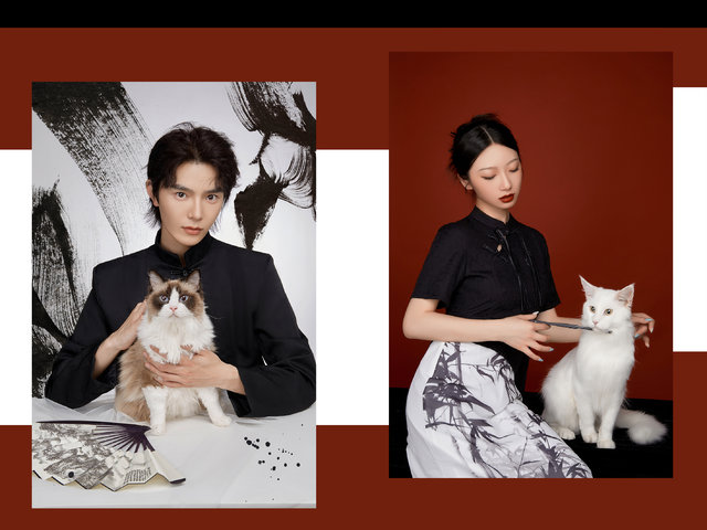 新中式证件照（人宠/双人）（尺寸：6寸）