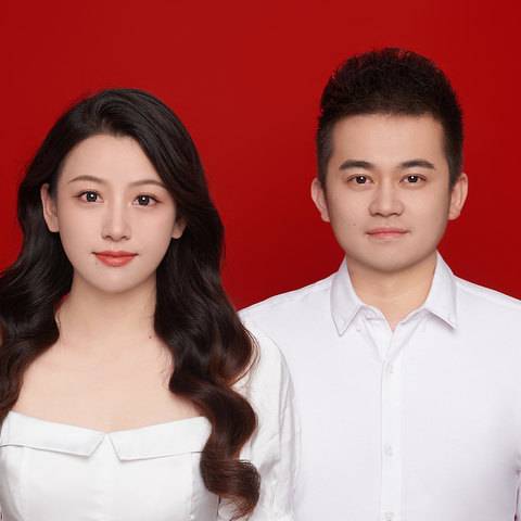 结婚登记照样片
