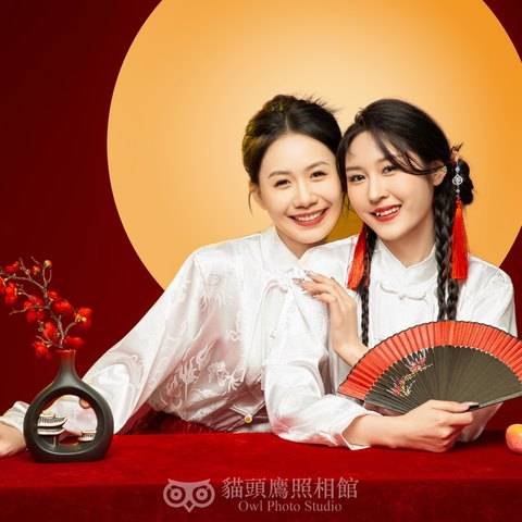 国风马面裙&middot;闺蜜（（默认两人，加一人加100））样片