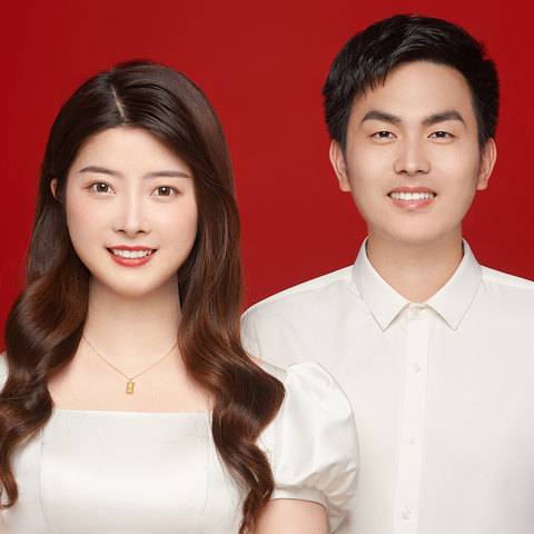 结婚登记照样片
