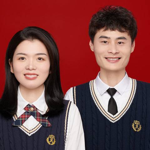 结婚登记照样片